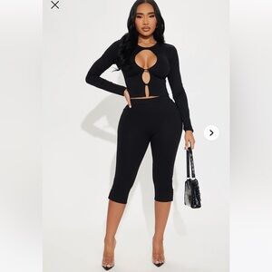 Mia Date Night Capri Pant Set